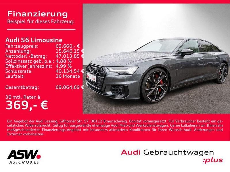 Daytonagrau perleffekt Gebraucht 2024 Audi S6 Ambiente Limousine | 62.660 € (Fairer Preis) - Bild 1/4