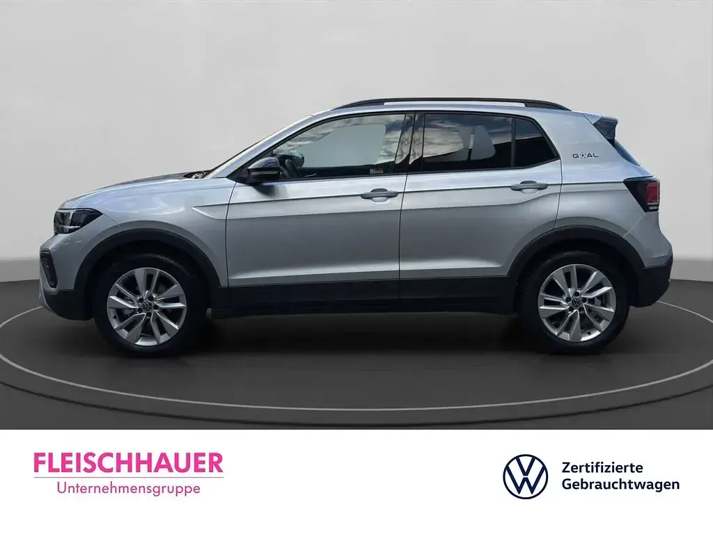 Gebraucht VW T-Cross Goal 95 PS (69 kW) 2025 Silber SUV