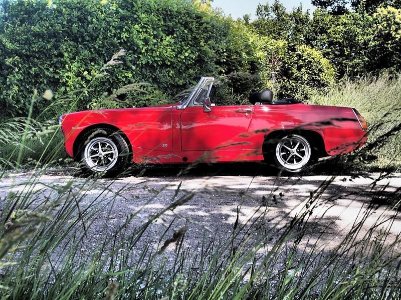 Second-hand MG Midget 65 CP (47 kW) 1976 Roșu Cabrio