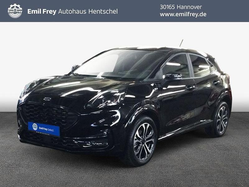 Schwarz Gebraucht 2024 Ford Puma Gen-E ST-Line SUV | 20.541 € (Superpreis) - Bild 1/4