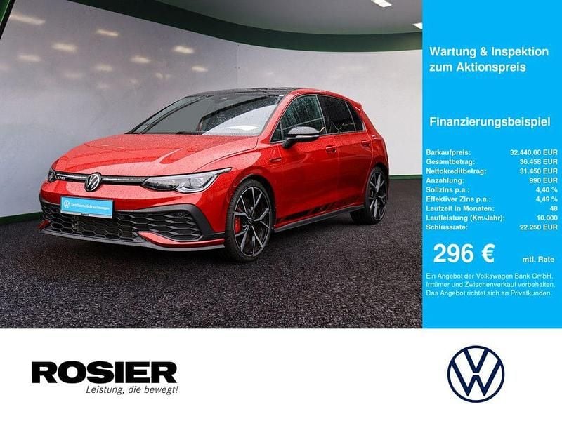 Rot / kings red Gebraucht 2023 VW Golf VIII GTI Clubsport Limousine | 32.440 € (Guter Preis) - Bild 1/4