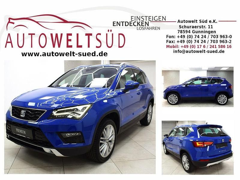 Energy blau Gebraucht 2019 Seat Ateca XCELLENCE SUV | 20.700 € (Fairer Preis) - Bild 1/4