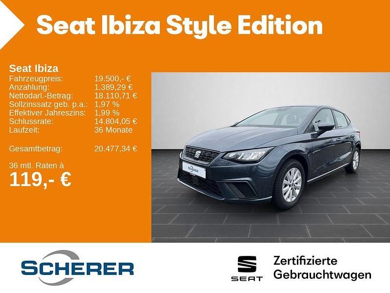 Gebraucht Seat Ibiza Style 116 PS (85 kW) 2024 Grau Kleinwagen
