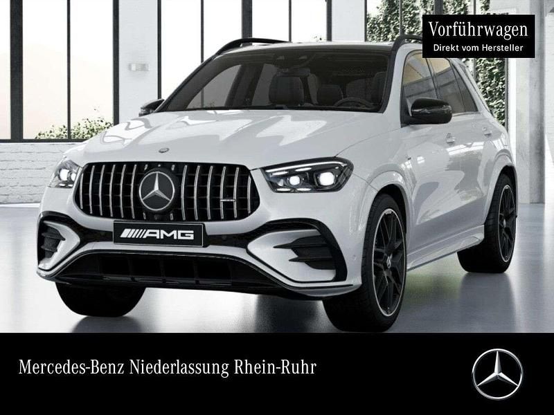Weiß Gebraucht 2024 Mercedes GLE53 AMG Night SUV | 115.890 € (Fairer Preis) - Bild 1/4