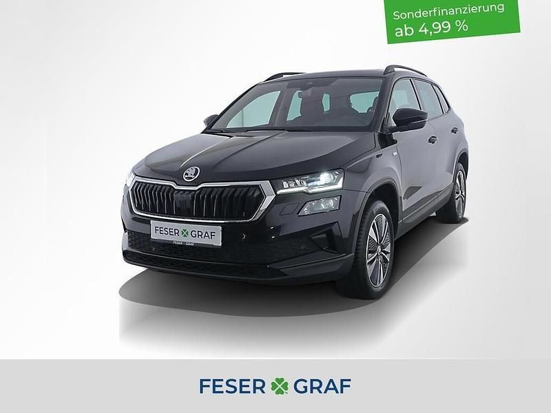 Schwarz Gebraucht 2022 Skoda Karoq Ambition SUV | 23.450 € (Fairer Preis) - Bild 1/4