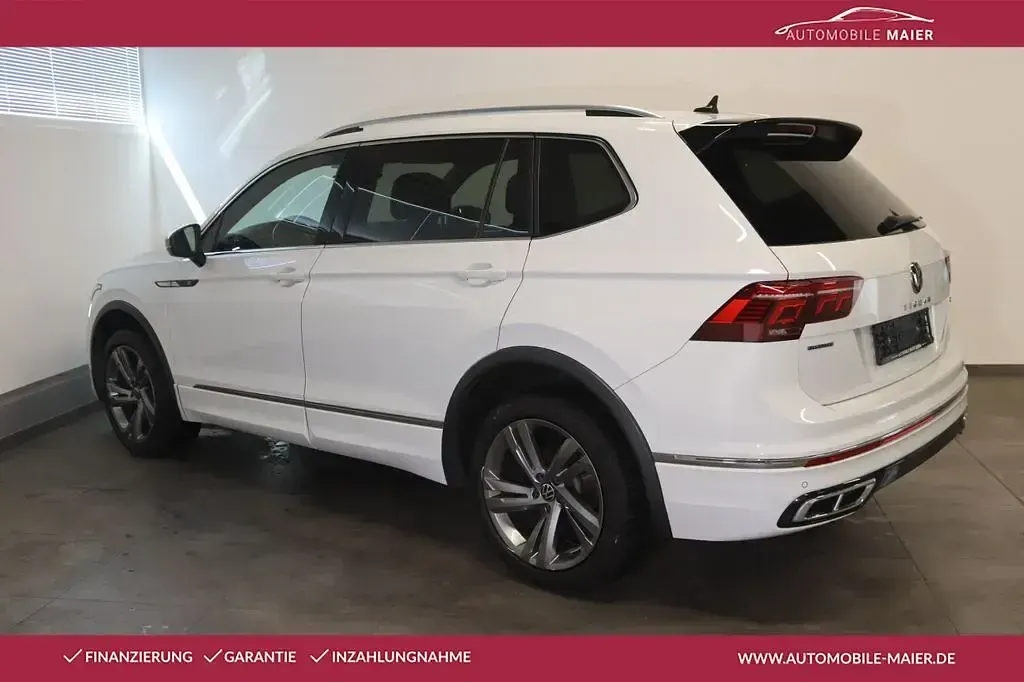 Gebraucht VW Tiguan Allspace R-line 200 PS (147 kW) 2022 Weiß SUV