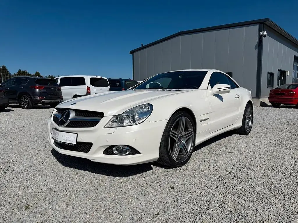Gebraucht Mercedes SL350 AMG 315 PS (231 kW) 2008 Weiß Cabrio