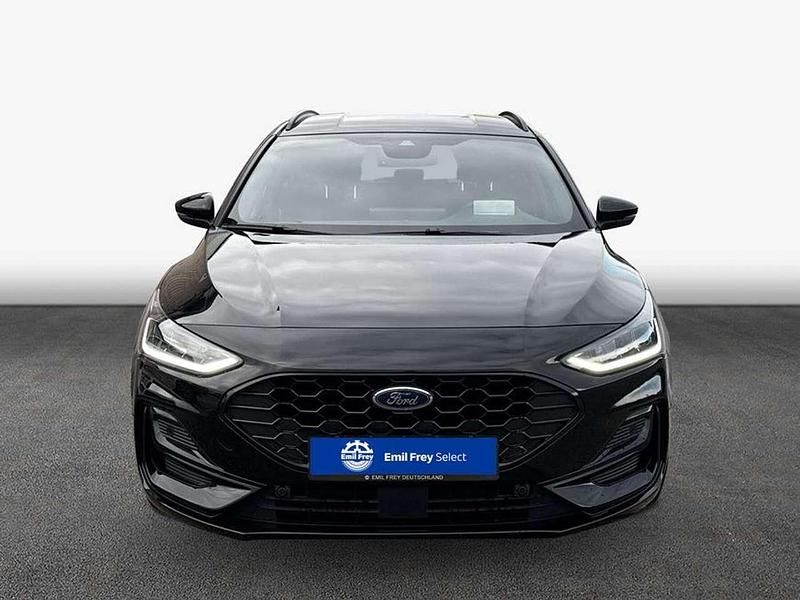 Gebraucht Ford Focus ST-Line X 125 PS (91 kW) 2023 Agate black metallic Kombi