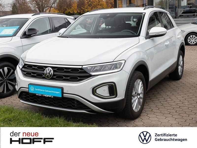 Weiß Gebraucht 2022 VW T-Roc Life SUV | 18.675 € (Guter Preis) - Bild 1/4