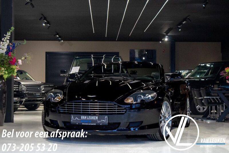 Schwarz Gebraucht 2007 Aston Martin DB9 Cabrio | 63.750 € (Teuer) - Bild 1/4
