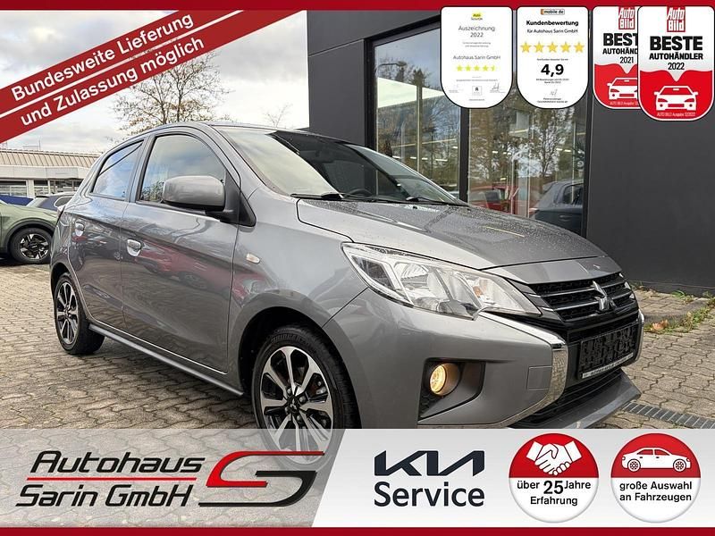 Grau Gebraucht 2022 Mitsubishi Space Star Top Kleinwagen | 14.999 € (Teuer) - Bild 1/4