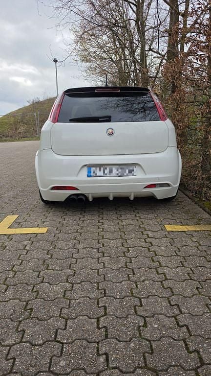 Gebraucht Abarth Grande Punto 155 PS (114 kW) 2008 Weiß Kleinwagen