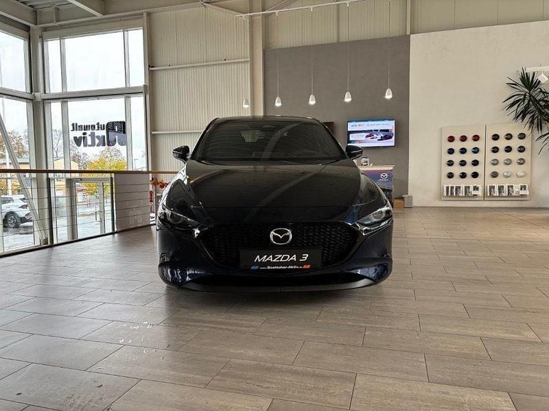 Neu Mazda 3 Exclusive-Line 186 PS (136 kW) 2025 Blau Limousine