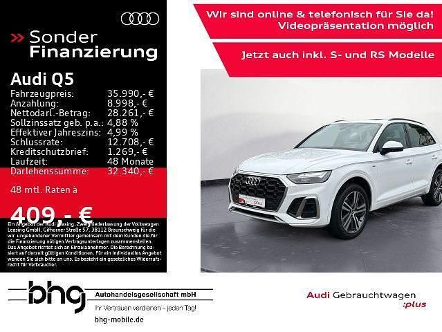 Weiß Gebraucht 2022 Audi Q5 S-Line SUV | 35.990 € (Guter Preis) - Bild 1/4