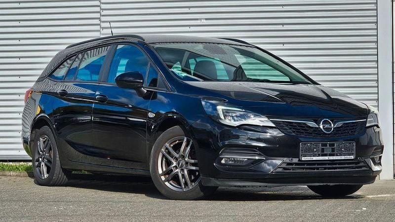 Schwarz Gebraucht 2021 Opel Astra Business Kombi | 7.480 € (Guter Preis) - Bild 1/4