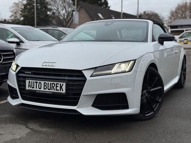 Weiß Gebraucht 2017 Audi TT Roadster S-Line Cabrio | 29.990 € (Fairer Preis) - Bild 1/4