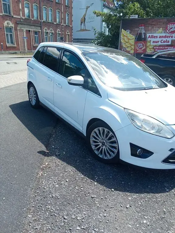 Gebraucht Ford Grand C-Max Titanium 182 PS (133 kW) 2011 Weiß Van / Kleinbus