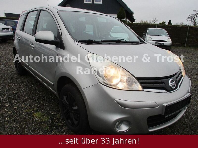 Gebraucht Nissan Note Acenta 110 PS (80 kW) 2010 Silber Van / Kleinbus