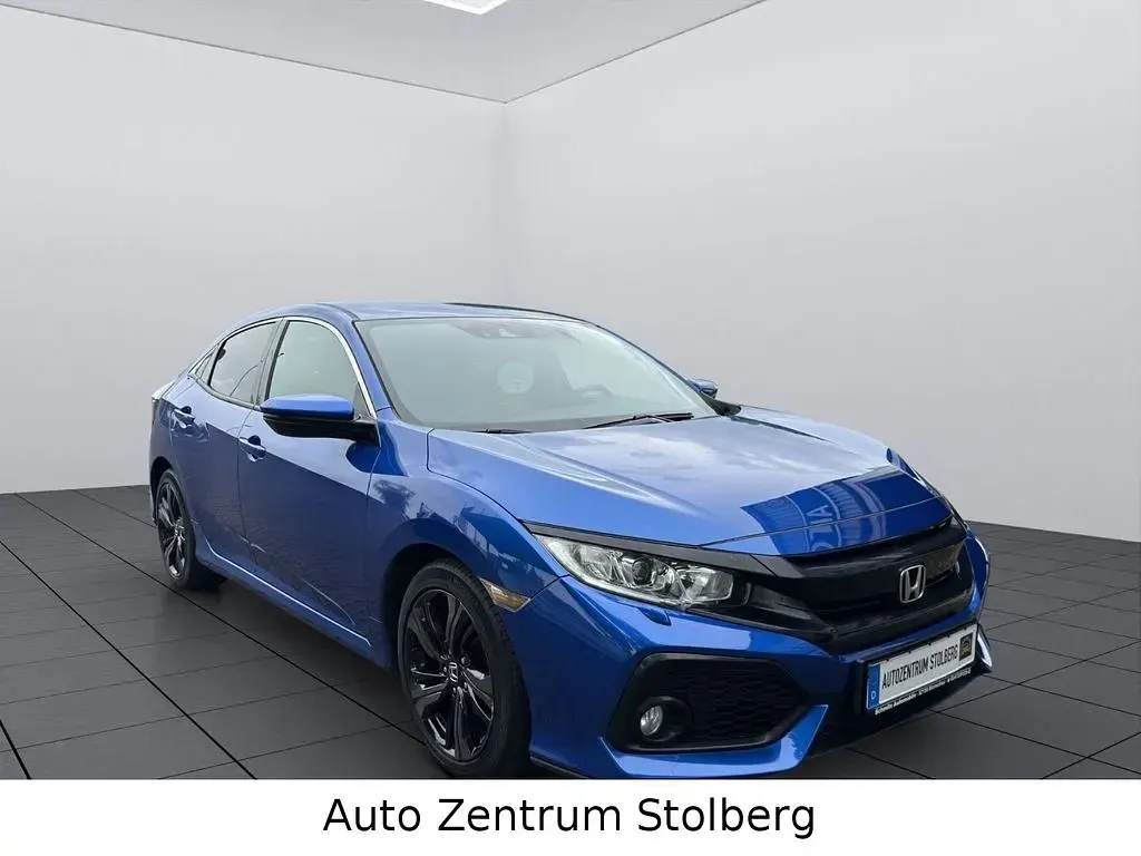 Gebraucht Honda Civic Elegance 126 PS (92 kW) 2020 Brilliant sporty blu Limousine
