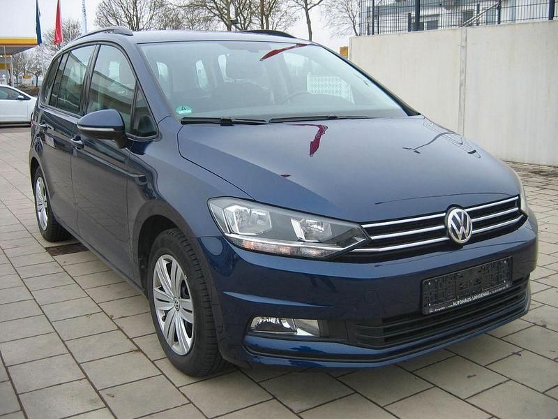 Gebraucht VW Touran Comfortline 110 PS (80 kW) 2016 Blau Van / Kleinbus