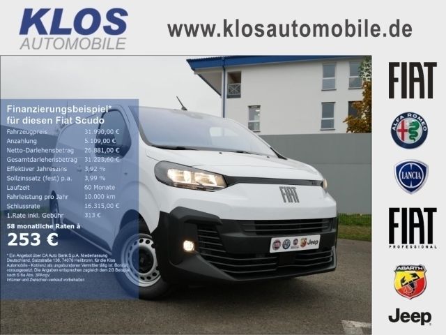 Weiß Neu 2025 Fiat Scudo Comfort Van / Kleinbus | 31.990 € (Guter Preis) - Bild 1/4