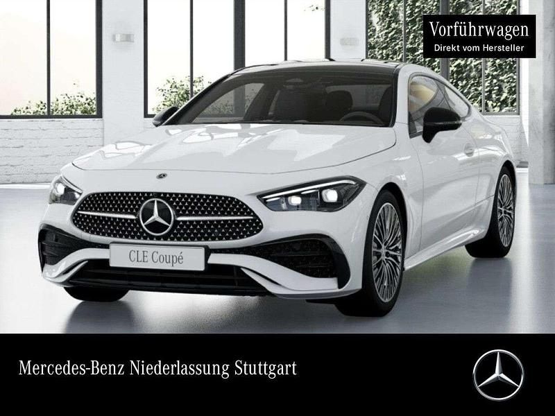 Weiß Gebraucht 2023 Mercedes CLE300 AMG Coupé | 60.890 € (Fairer Preis) - Bild 1/4