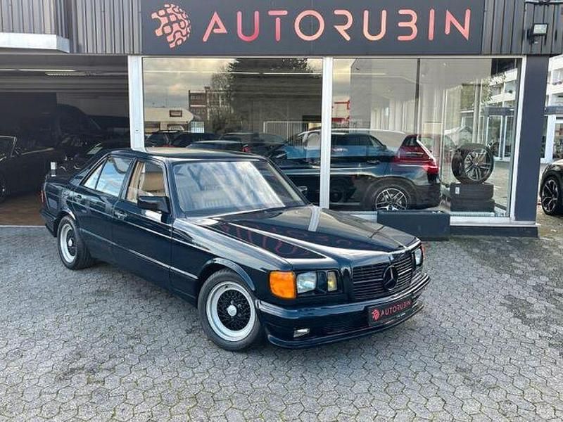 904 dunkelblau Gebraucht 1982 Mercedes 280 SE Limousine | 27.700 € - Bild 1/4