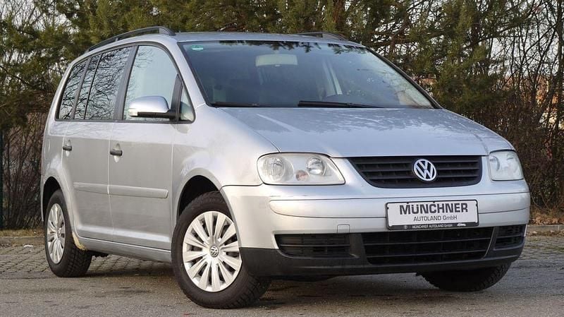 Gebraucht VW Touran Conceptline 102 PS (75 kW) 2005 Silber Van / Kleinbus