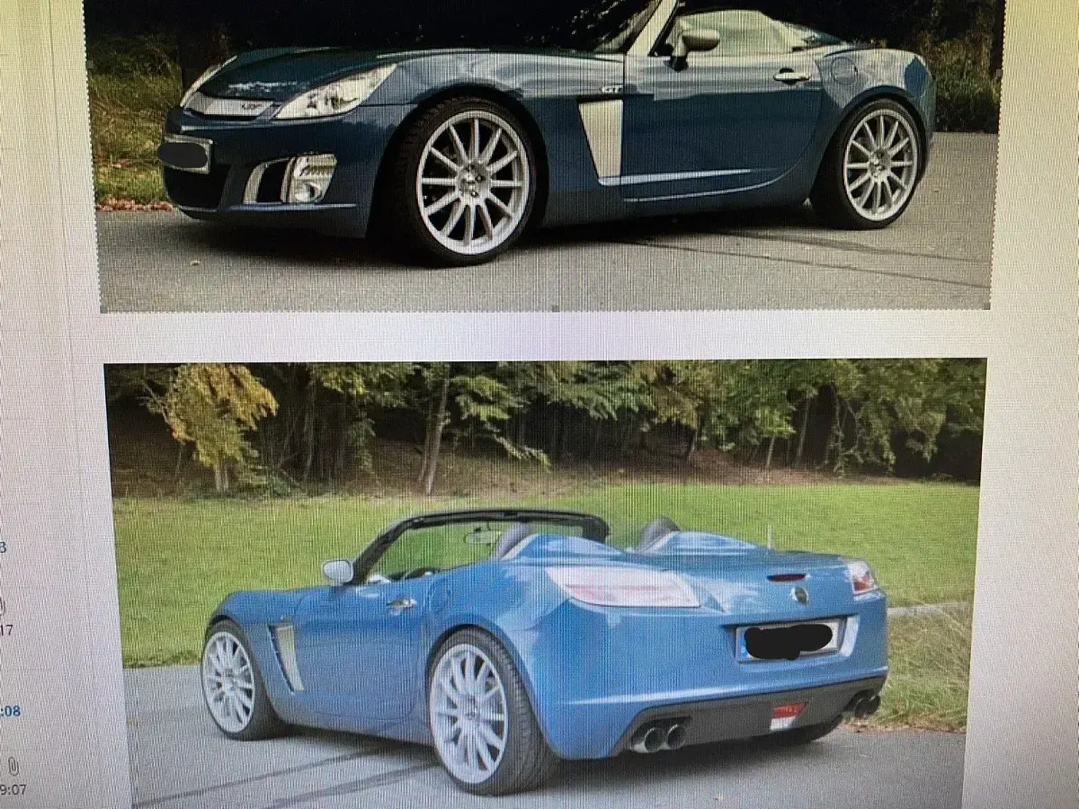 Occasion Opel GT 314 ch (230 kW) 2008 Bleue Cabriolet