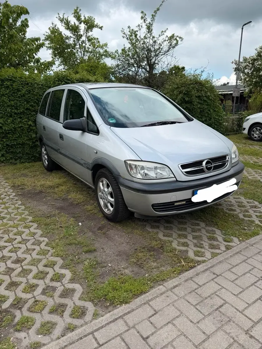 Gebraucht Opel Zafira 125 PS (91 kW) 2003 Grau Van / Kleinbus