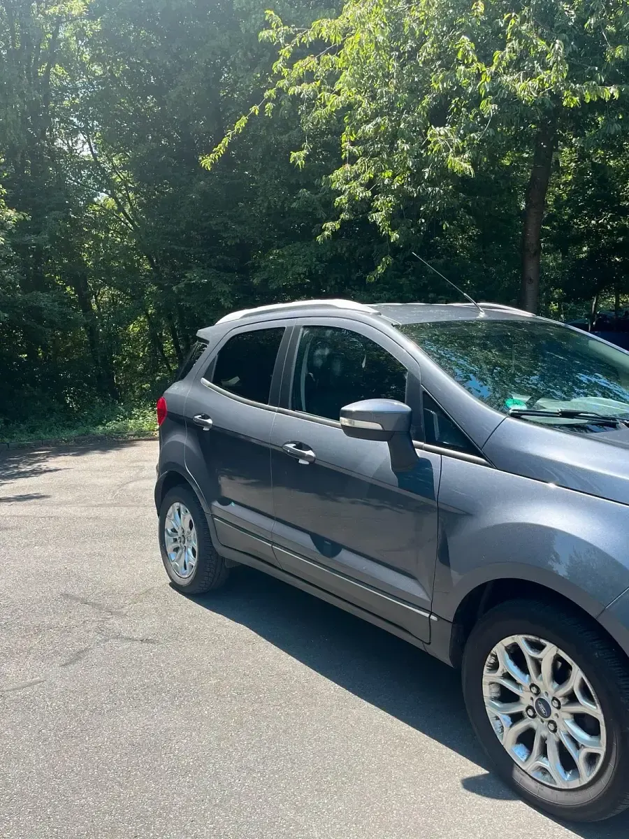 Gebraucht Ford Ecosport Titanium 125 PS (91 kW) 2015 Silber SUV