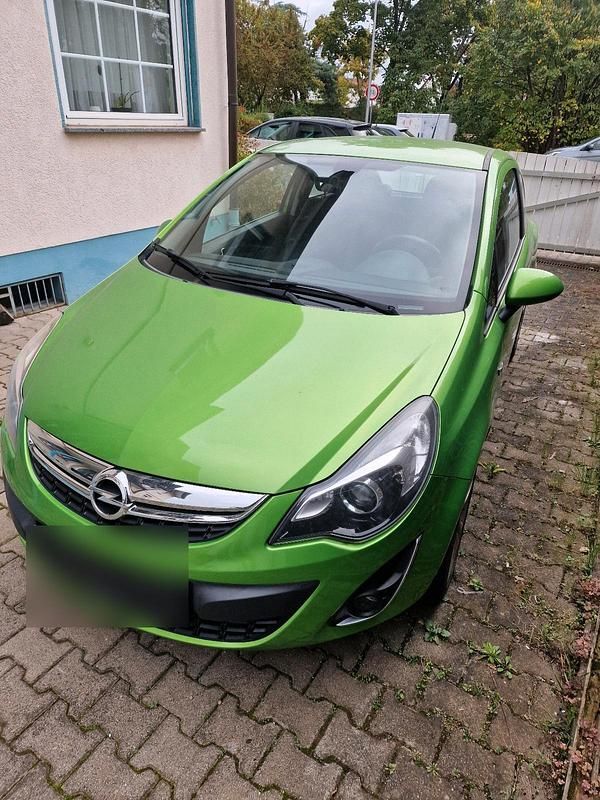 Gebraucht Opel Corsa 87 PS (63 kW) 2014 Grün Kleinwagen