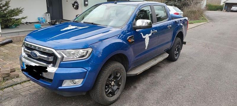 Blau Gebraucht 2018 Ford Ranger Abholung | 18.500 € - Bild 1/4