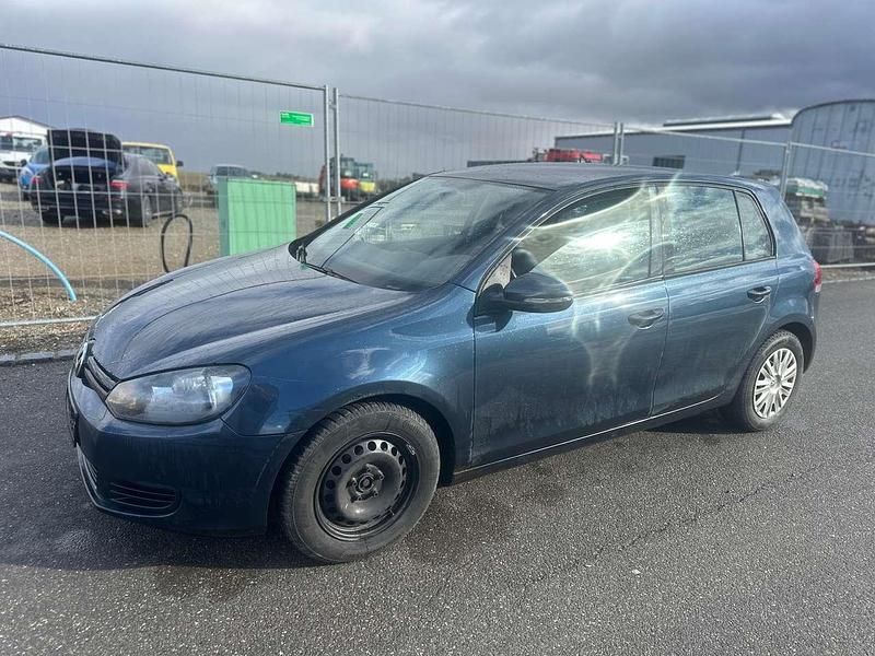 Gebraucht VW Golf VI Trendline 80 PS (58 kW) 2009 Bluegraphit perleffekt Kleinwagen