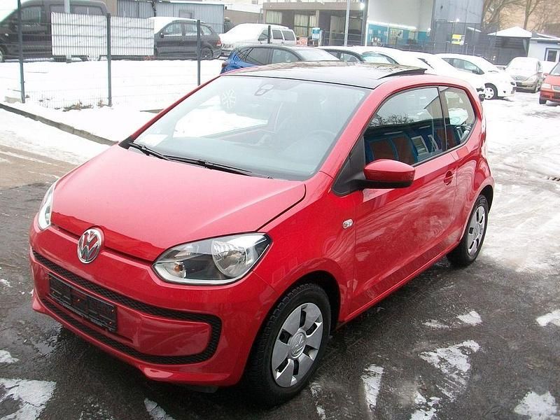 Rot Gebraucht 2012 VW up! move up! Kleinwagen | 4.450 € (Guter Preis) - Bild 1/4