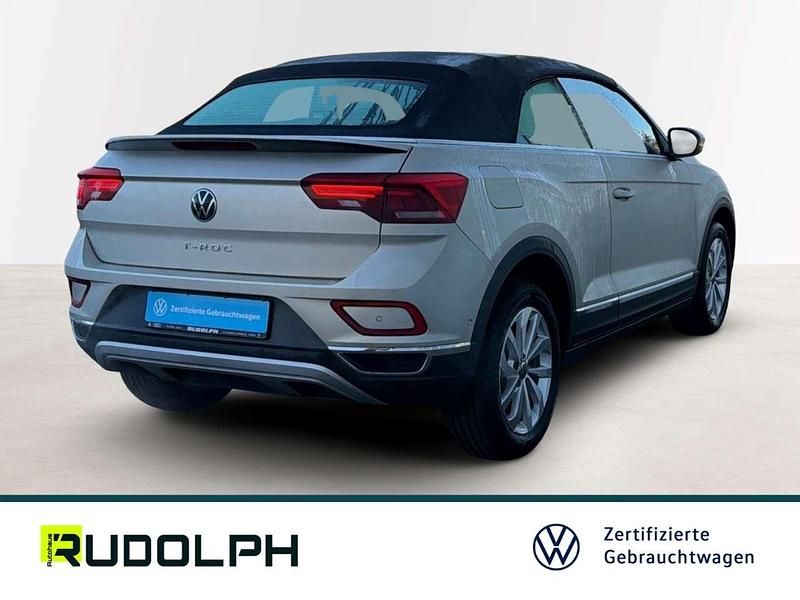 Gebraucht VW T-Roc Cabriolet Style 150 PS (110 kW) 2025 Silber Cabrio