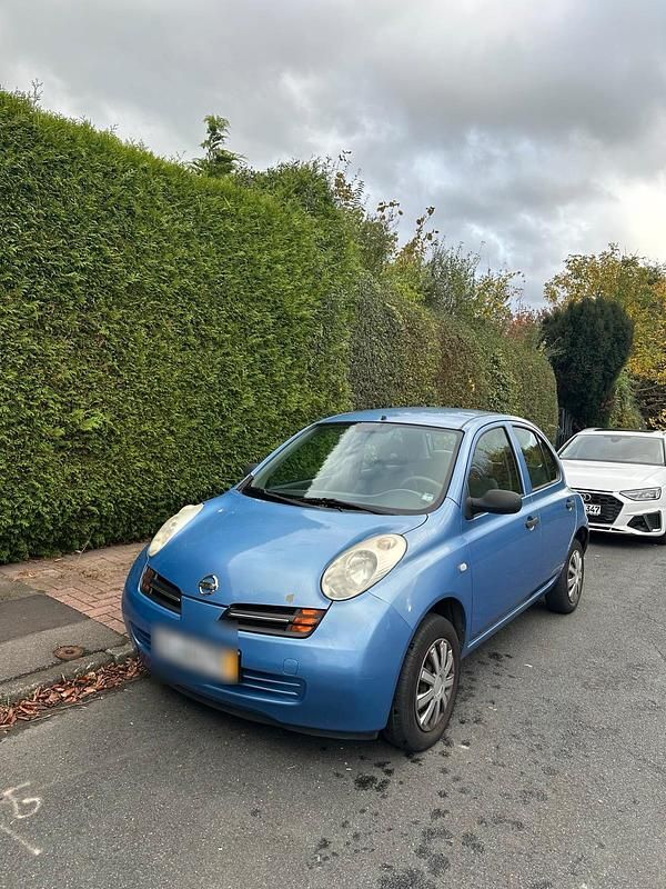 Blau Gebraucht 2005 Nissan Micra Kleinwagen | 650 € (Superpreis) - Bild 1/3