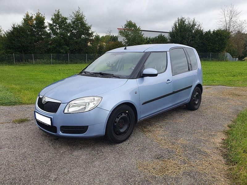 Blau Gebraucht 2008 Skoda Roomster Van / Kleinbus | 999 € (Superpreis) - Bild 1/4