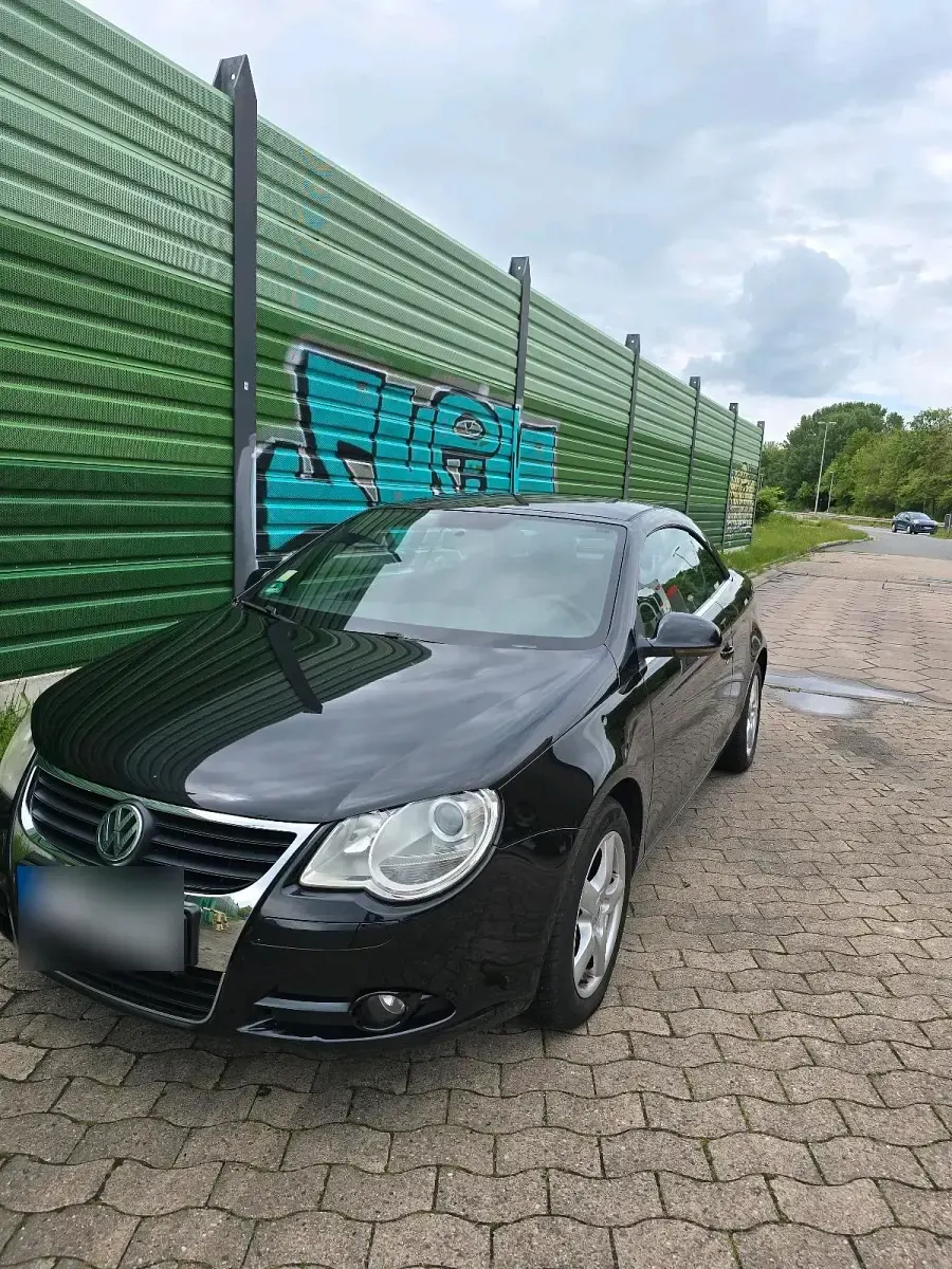 Occasion VW Eos 122 ch (89 kW) 2006 Noir Cabriolet