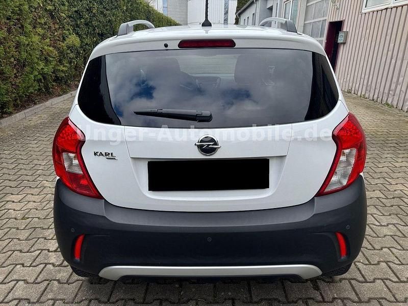 Gebraucht Opel Karl Rocks 75 PS (55 kW) 2017 Weiß Kleinwagen