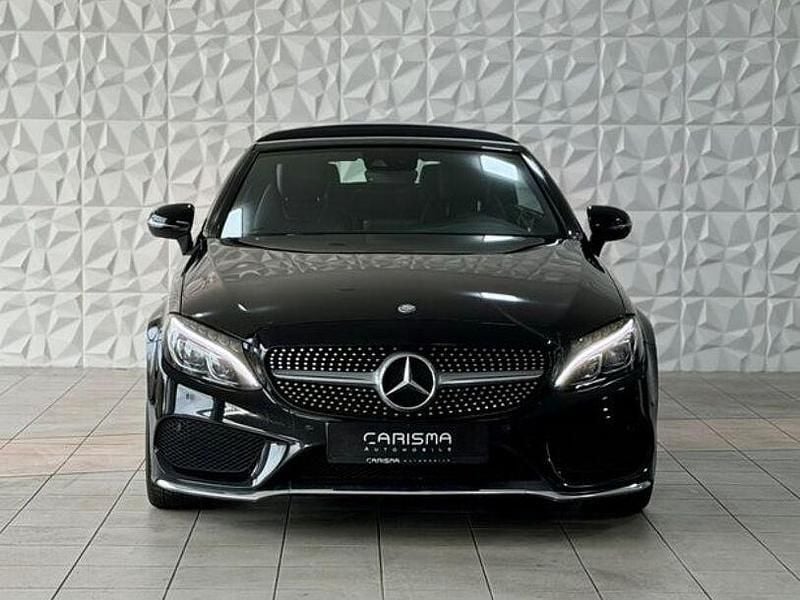 Gebraucht Mercedes C220 AMG line 170 PS (125 kW) 2017 Schwarz Cabrio
