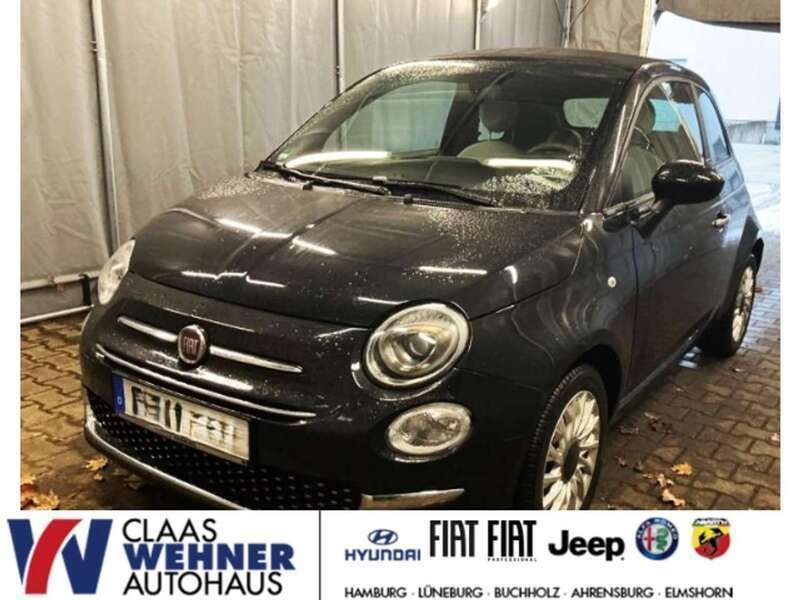 Schwarz Gebraucht 2021 Fiat 500C Dolcevita Cabrio | 12.900 € (Fairer Preis) - Bild 1/4