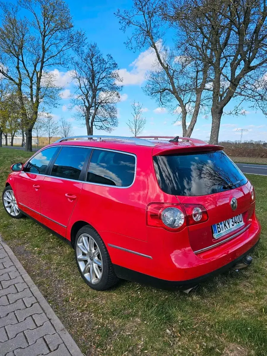 Gebraucht VW Passat 170 PS (125 kW) 2008 Rot Kombi