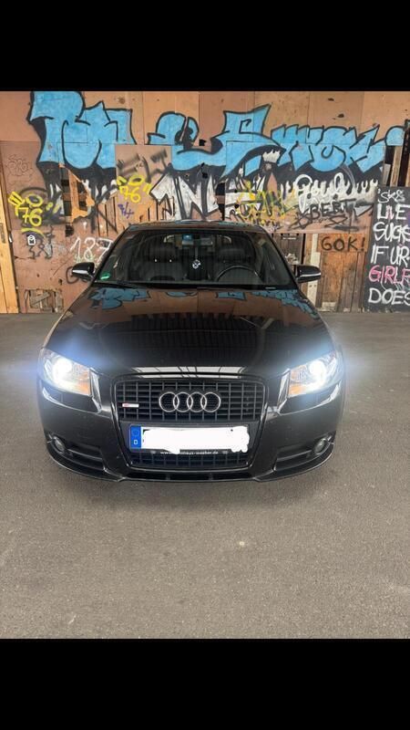 Schwarz Gebraucht 2007 Audi A3 S-Line Kleinwagen | 4.800 € - Bild 1/2