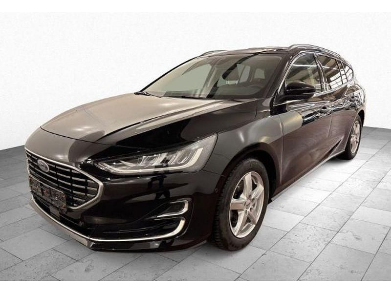 Schwarz Gebraucht 2022 Ford Focus Titanium Kombi | 18.950 € (Fairer Preis) - Bild 1/3