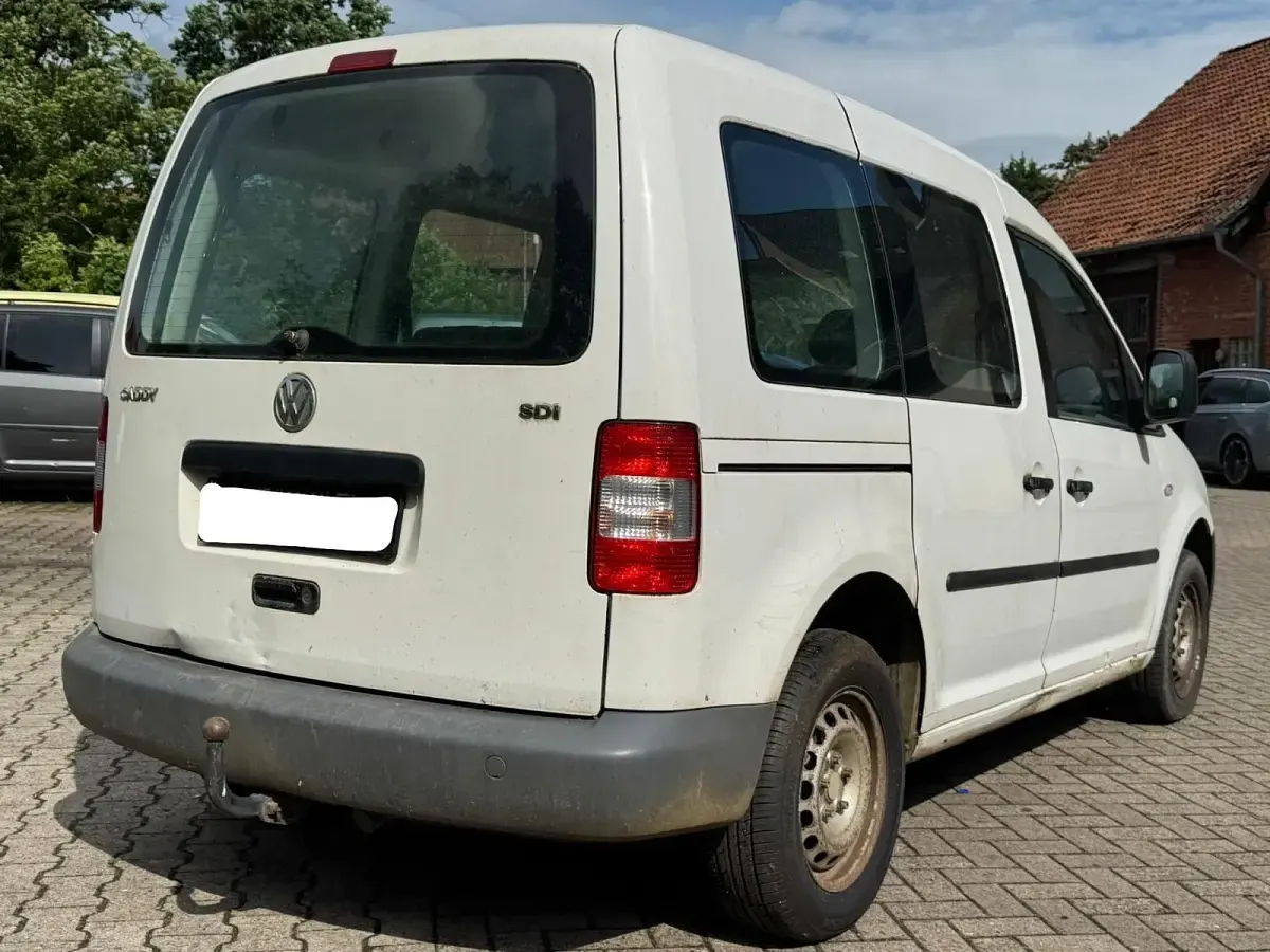 Gebraucht VW Caddy Life 69 PS (50 kW) 2005 Weiß Van / Kleinbus