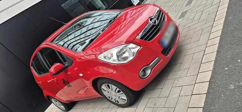 Gebraucht Opel Agila 66 PS (48 kW) 2010 Rot Kleinwagen