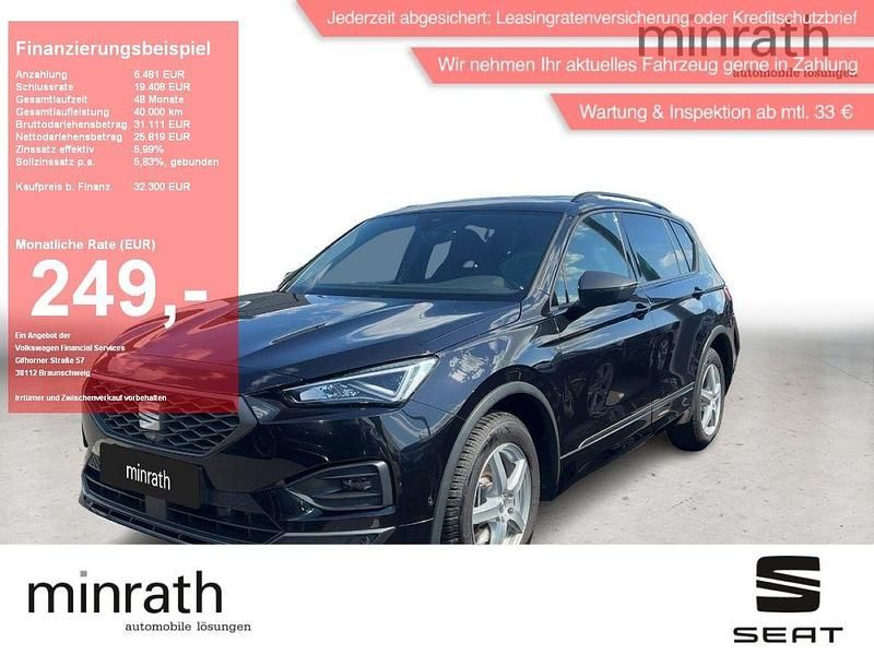 Schwarz Gebraucht 2021 Seat Tarraco 4Drive SUV | 32.150 € (Fairer Preis) - Bild 1/4