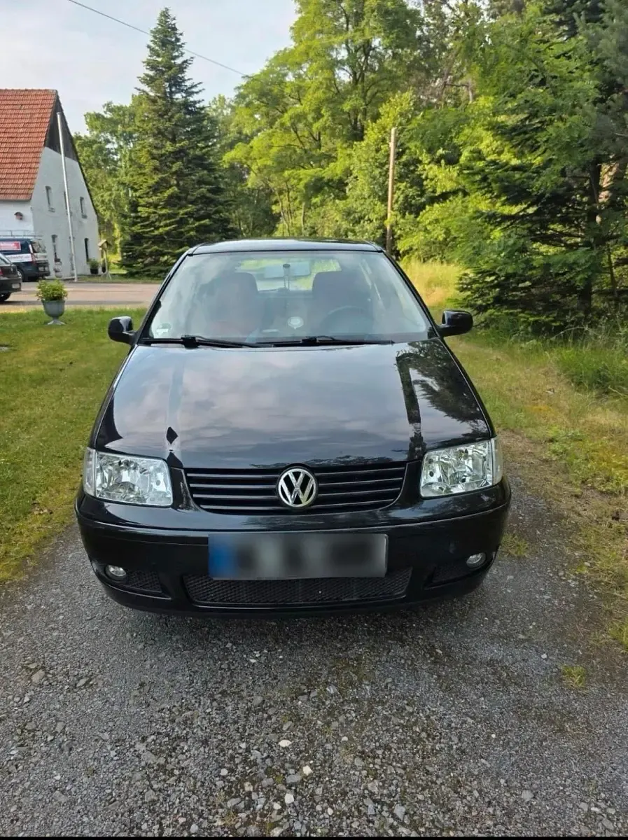 Gebraucht VW Polo 60 PS (44 kW) 2000 Schwarz Kleinwagen