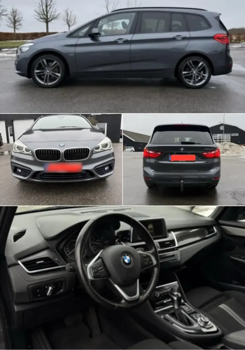 Gebraucht BMW 220 190 PS (139 kW) 2015 Grau Van / Kleinbus
